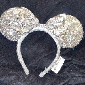 Disney Original Silver Minnie Ears